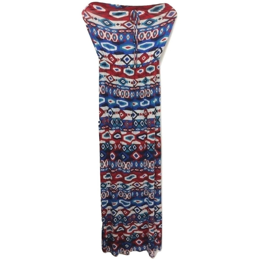😀 3 for $20 New Retro Aztec Geo Print Long Dress